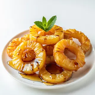 Ananas w cieście