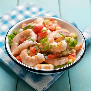 Crevettes aux Poivrons