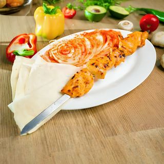 Шашлык из куриного филе