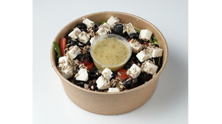 Sałatka z serem pleśniowym