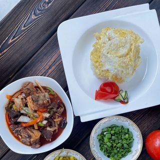 Мифан с бараньими рёбрышками