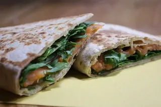 Piadina avocado