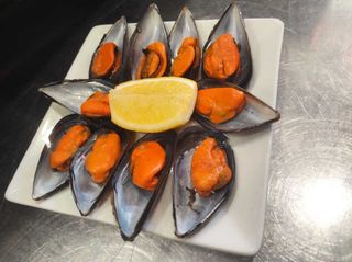 Mejillones Al Vapor