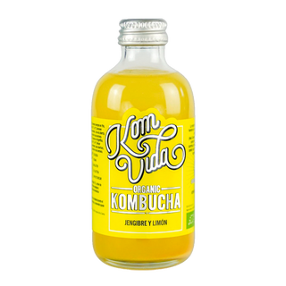Kombucha jengibre y limón