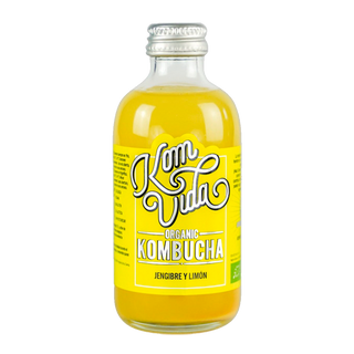 Kombucha jengibre y limón