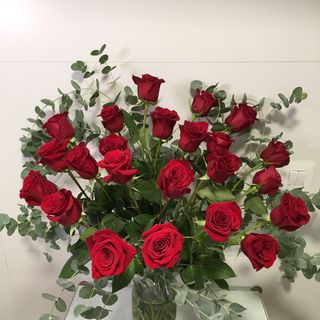 Ramo GRANDE de rosas rojas