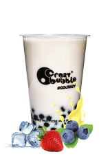 Bubble Latte Căpșuni & Afine