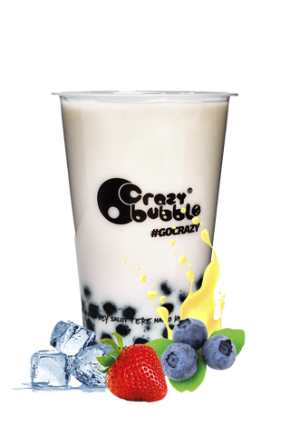 Bubble Latte Căpșuni & Afine