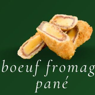Bœuf fromage panée- 4 pièces 