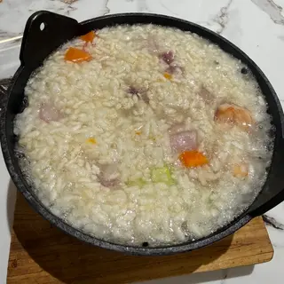 Kubak con Gambas y Verduras Sin Gluten.