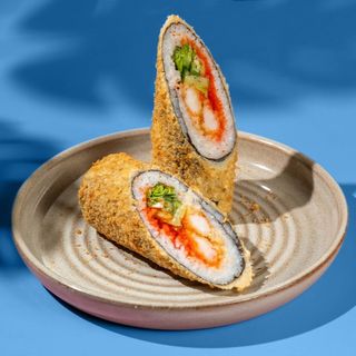 კრევეტის ცხარე ბურიტო