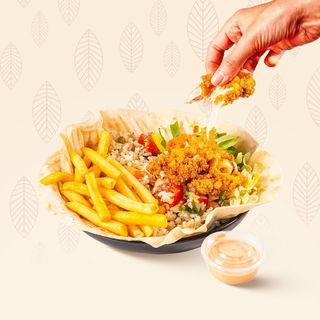 Mozzarella Chicken Crispers meal