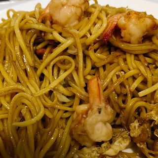 29. Tallarines Fritos Con Gambas