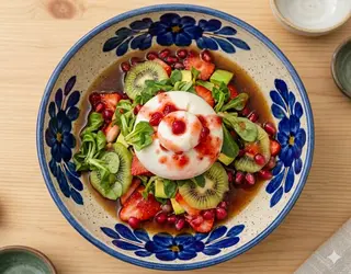 Ensalada De Burrata De Inspiración