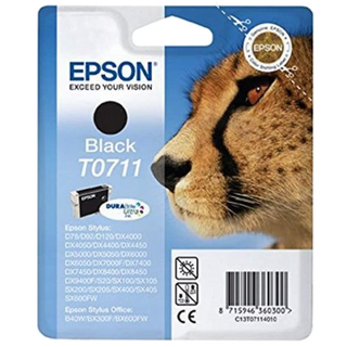 Cartucho De Tinta Epson T0711 Negro