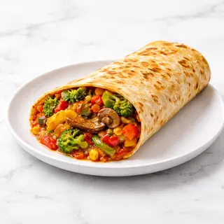 Vegetable Stir Fried Enchilada
