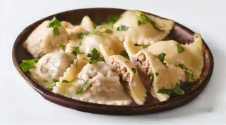 Ravioli di carne al vapore