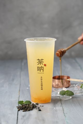 Tè al miele con pompelmo