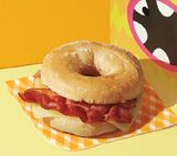 Menú Infantil Bagel de Bacon Queso