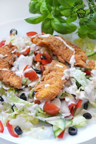 Sałatka z kurczakiem