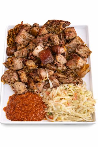 Porc Grillé & Attiéké