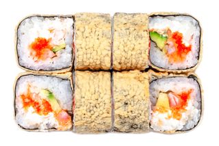 Гарячий з креветкою