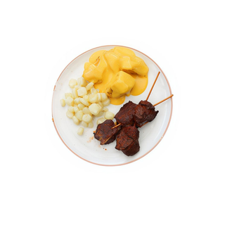Anticuchos huancaineros