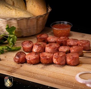 Espetinho de Salsicha