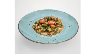 Gnocchi z polędwiczkami