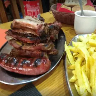 Churrasco mixto (2 personas.)