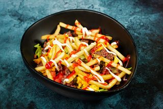 Burger činija+pomfrit100gr