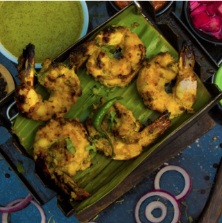 Langostinos Tandoori