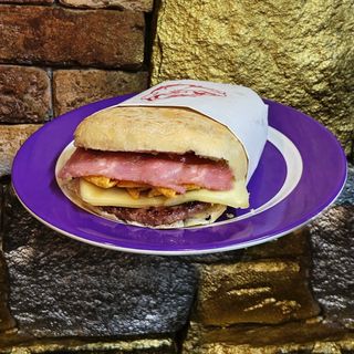 3D De Hamburguesa (Pan Redondo)