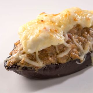 Berenjena Rellena De Carne Y Verduras