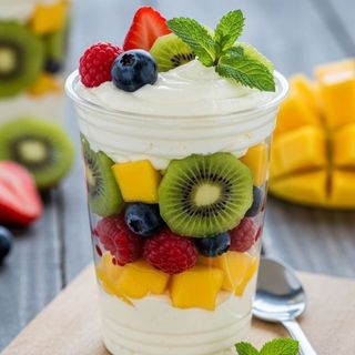 Macedonia con Yogurt
