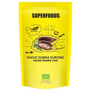 KAKAO ZIARNA SUROWE BIO 200 g - BIO PLANET