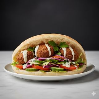Pita Falafel (4 Uds.)