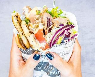 The Halloumi Pita XL