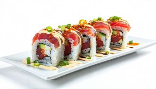 Uramaki hossomaki fritto