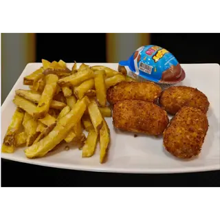 MENU NIÑO CROQUETA + BOTELLA DE AGUA