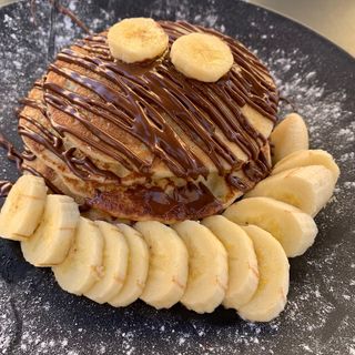 Mini Pancakes nutella banane (10pcs)