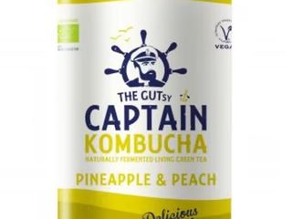 Kombucha Captain piña & melocotón (400 ml.)