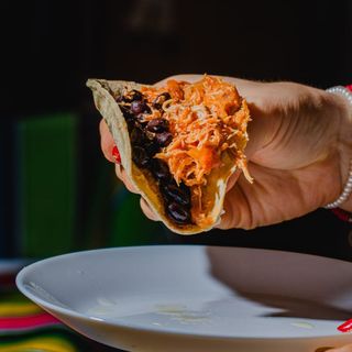 Tacos de Tinga de Pollo (3)