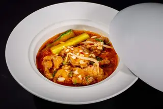 412 Fonduta di manzo piccante