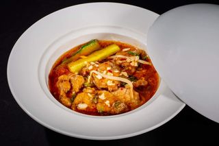 412 Fonduta di manzo piccante