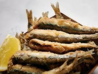 Boquerones fritos (ración)