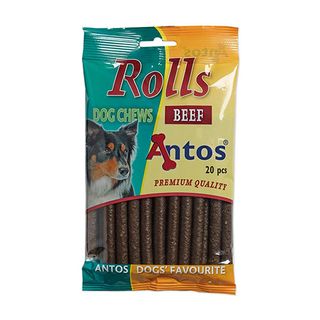 Ანტოსი Ძაღლის Სნექი Rolls Beef 200 Გრ