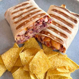 Тортила със скариди + тортила чипс