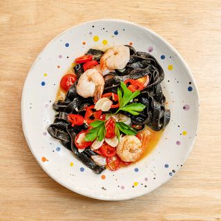 Tagliatelle z krewetkami 450g