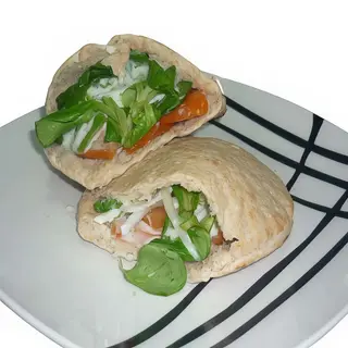 Pita mixta vegetal